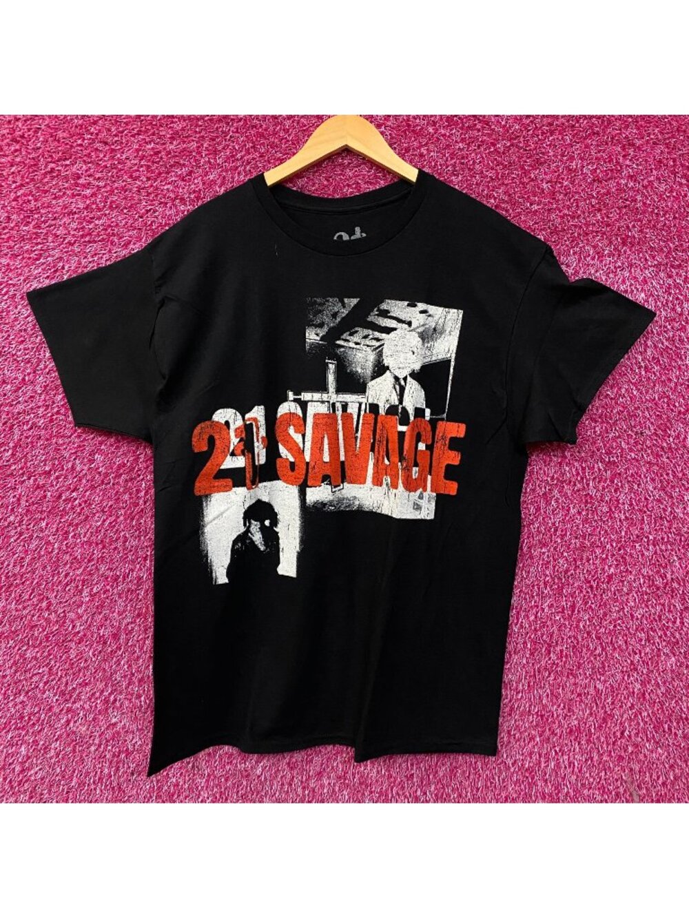 21 Savage American Dream Swords Two-Sided T-Shirt XL